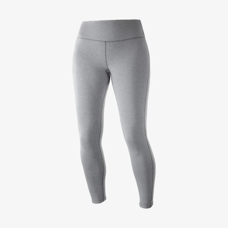 Calça Legging Salomon Essential Warm Feminino Cinzentas | PT M75143